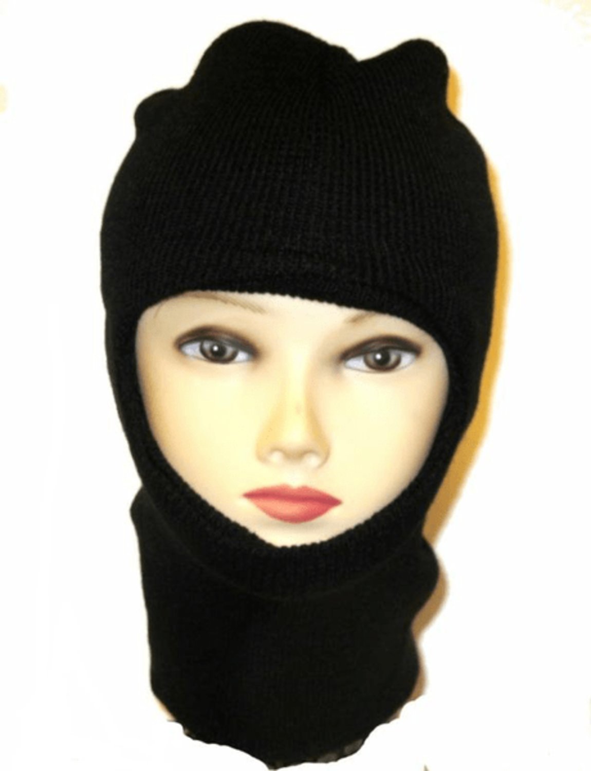 Balaclava mössa - Skidmask svart – produktbild – Hiprock