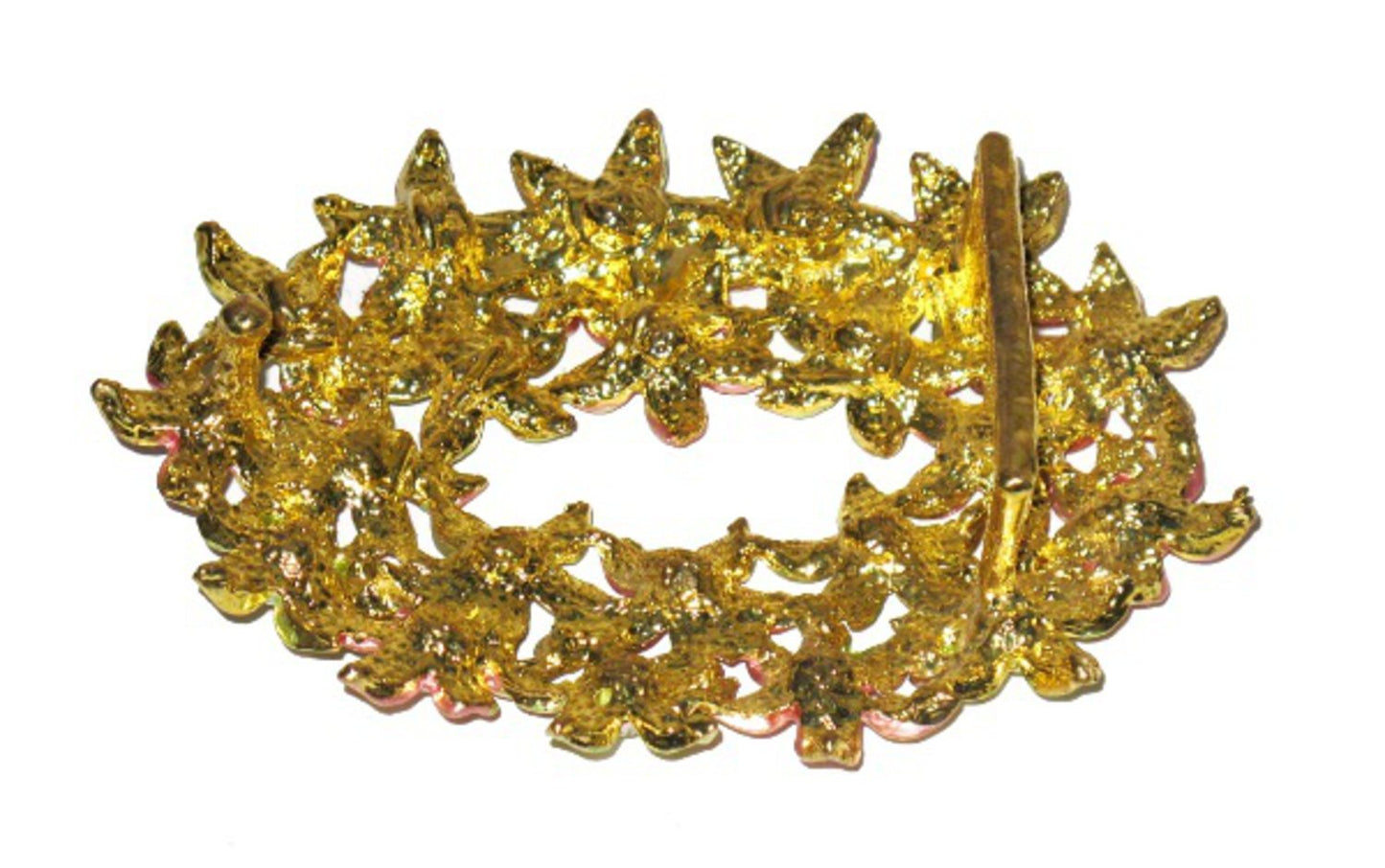 Belt Buckle - Flowers