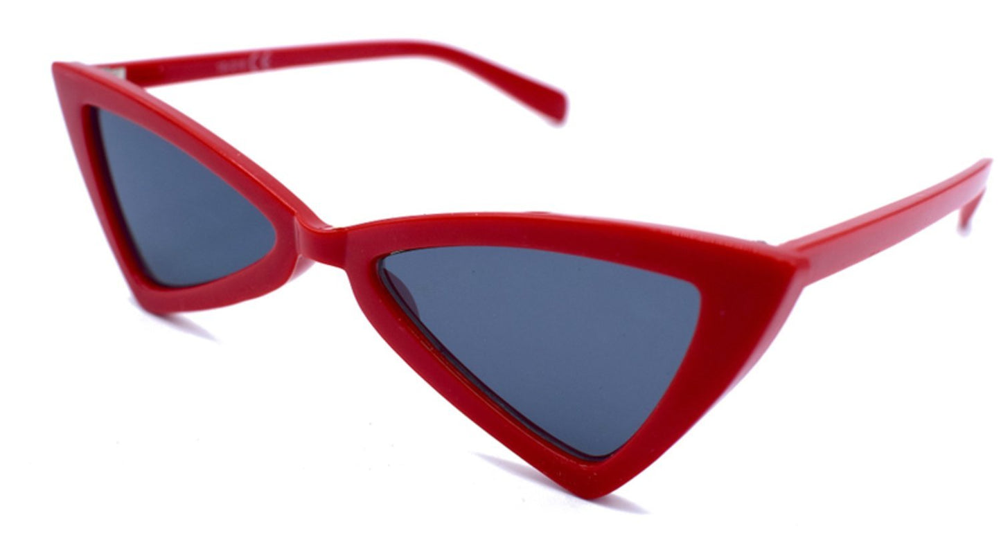 Cat Eye punaiset aurinkolasit