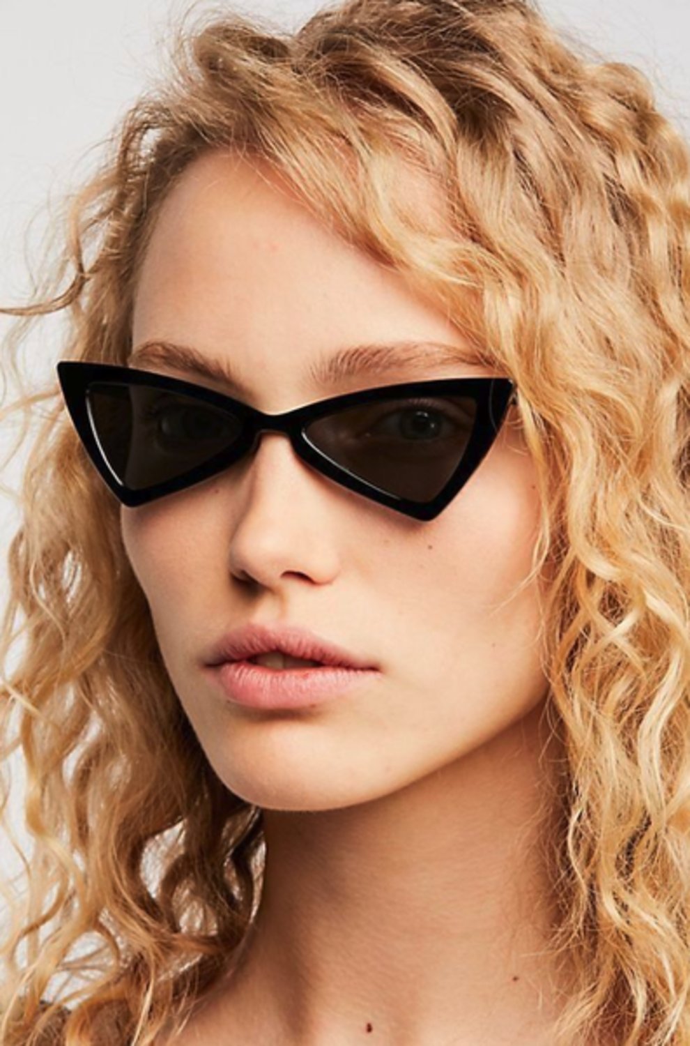 Cat Eye svarta solglasögon – produktbild – Hiprock