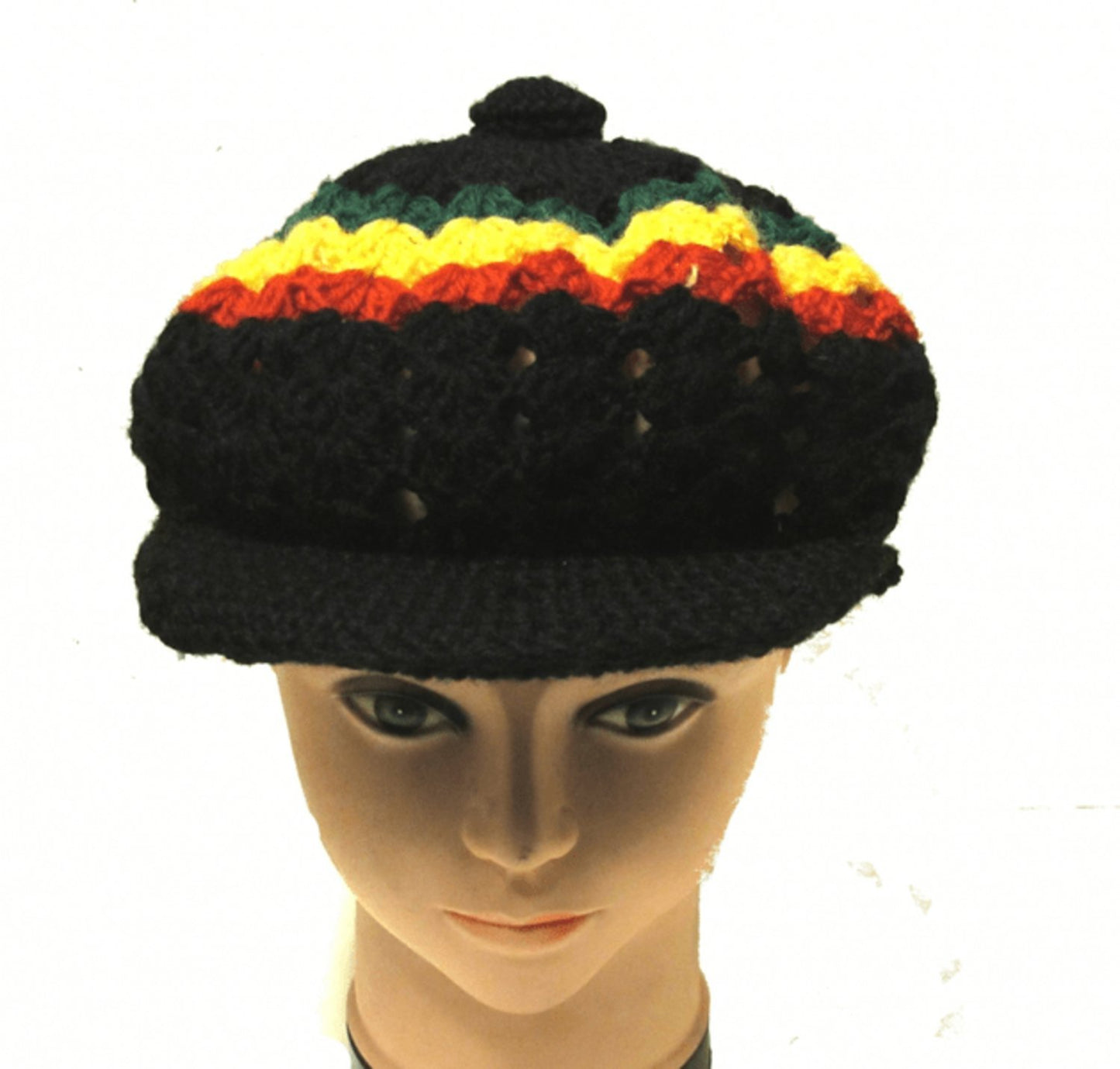 Dreadlock-hattu näytöllä