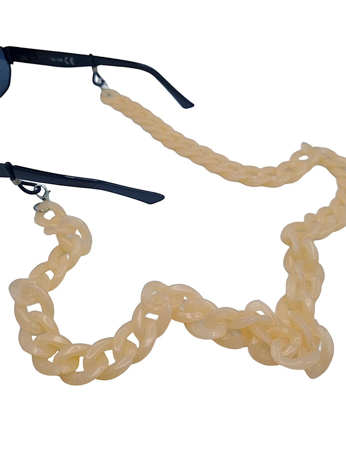 Ainutlaatuinen Senile johto / lasien johto Lasit Ketju Beige/Pink