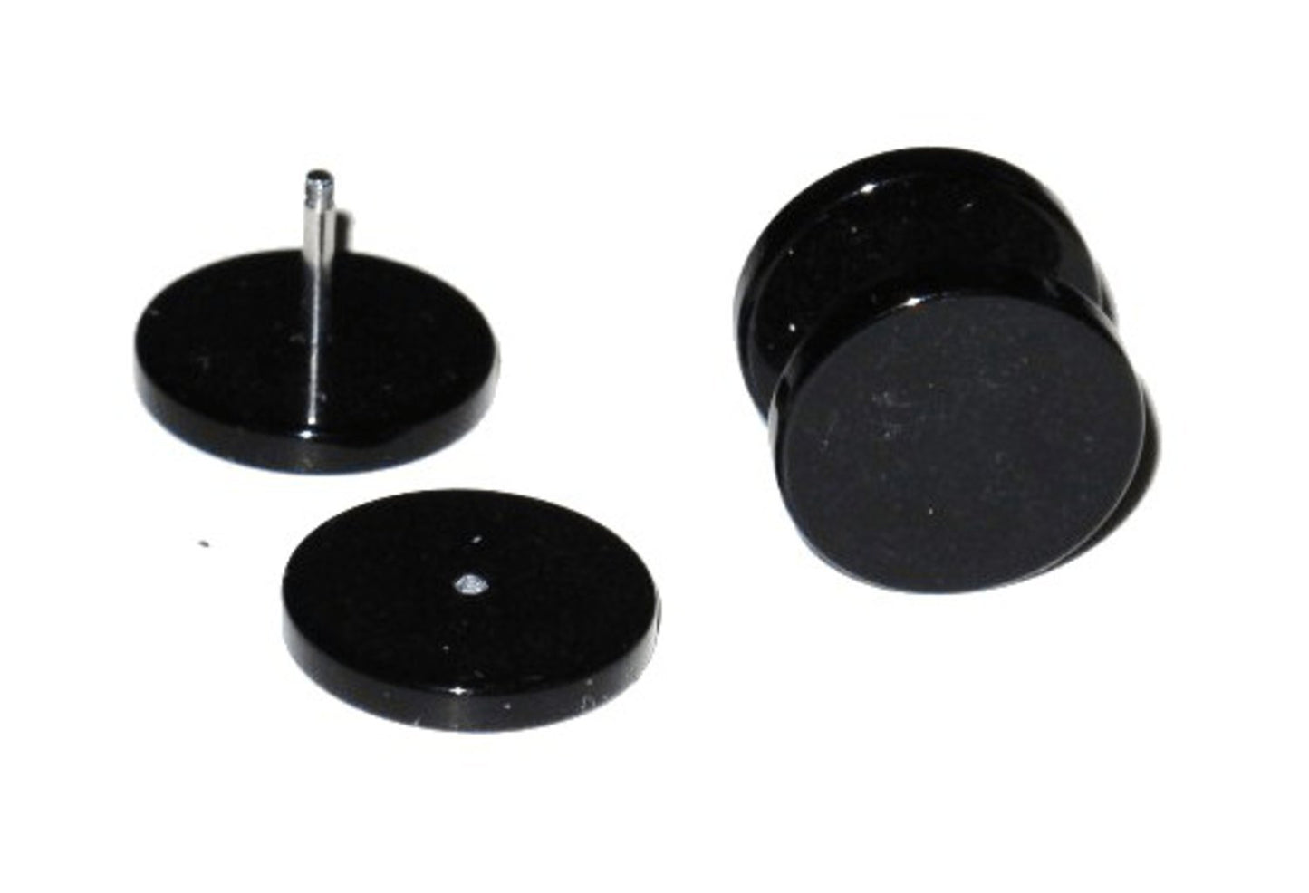 Fake Plug - Black- 6 mm