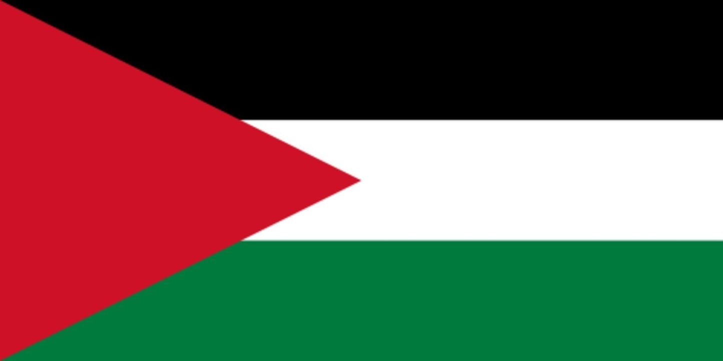 Flagga - Palestina - Gaza - Free Palestina 150*90 cm – produktbild – Hiprock