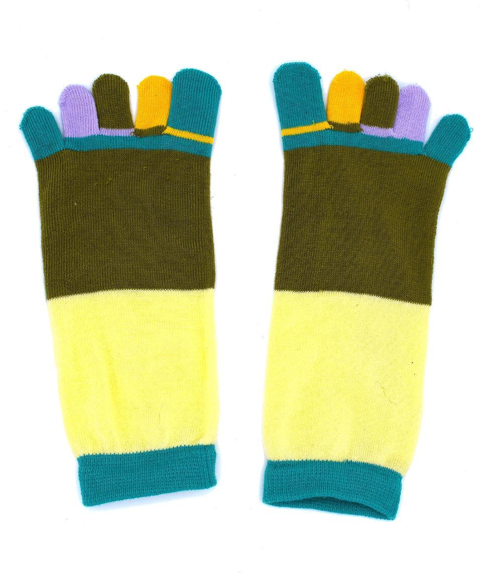 Färgglada tåstrumpor – produktbild – Hiprock