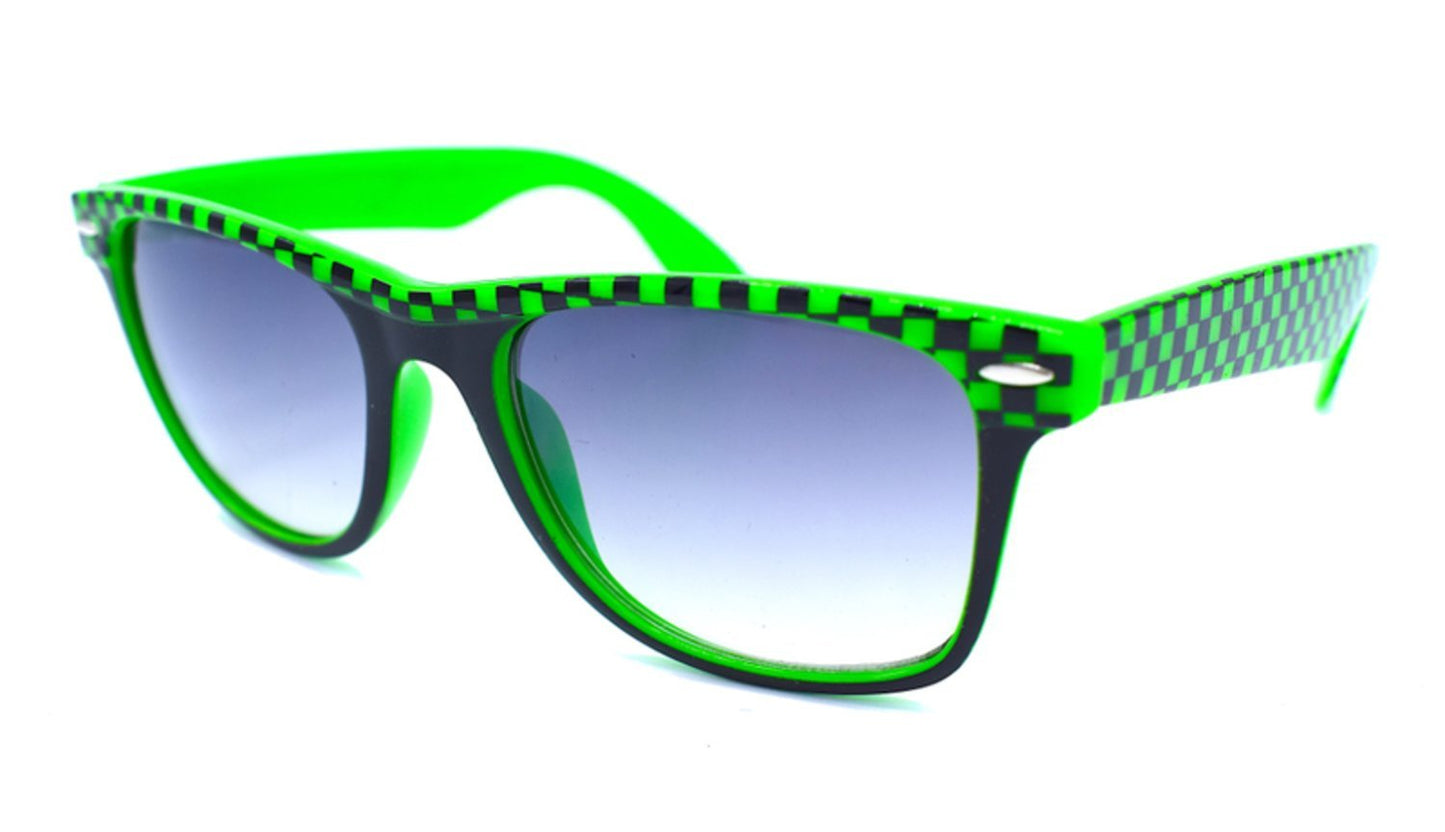 Green Retro Sunglasses