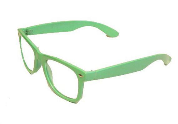 Vihreät retro-aurinkolasit
