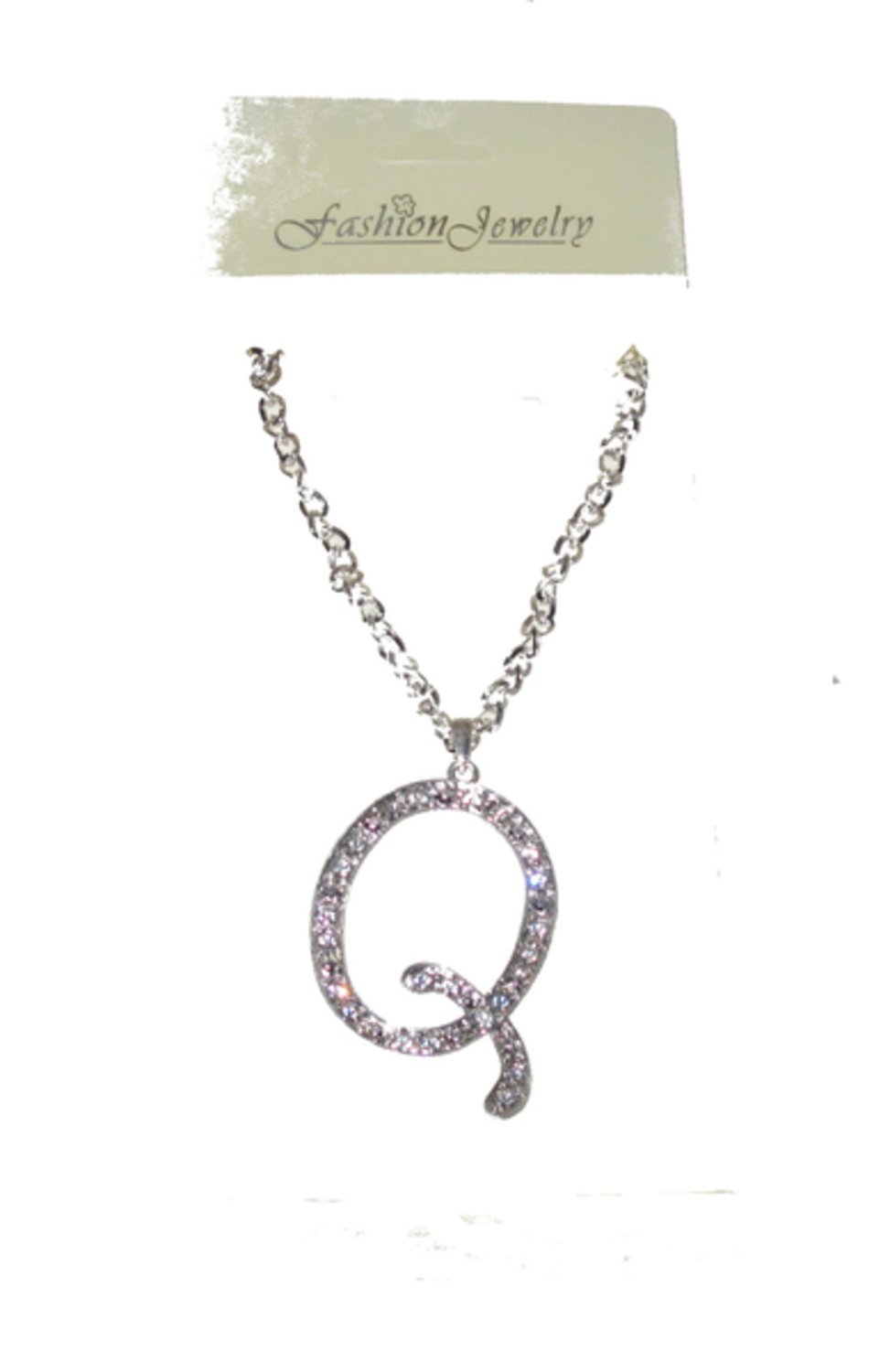 Necklace with the letter Q