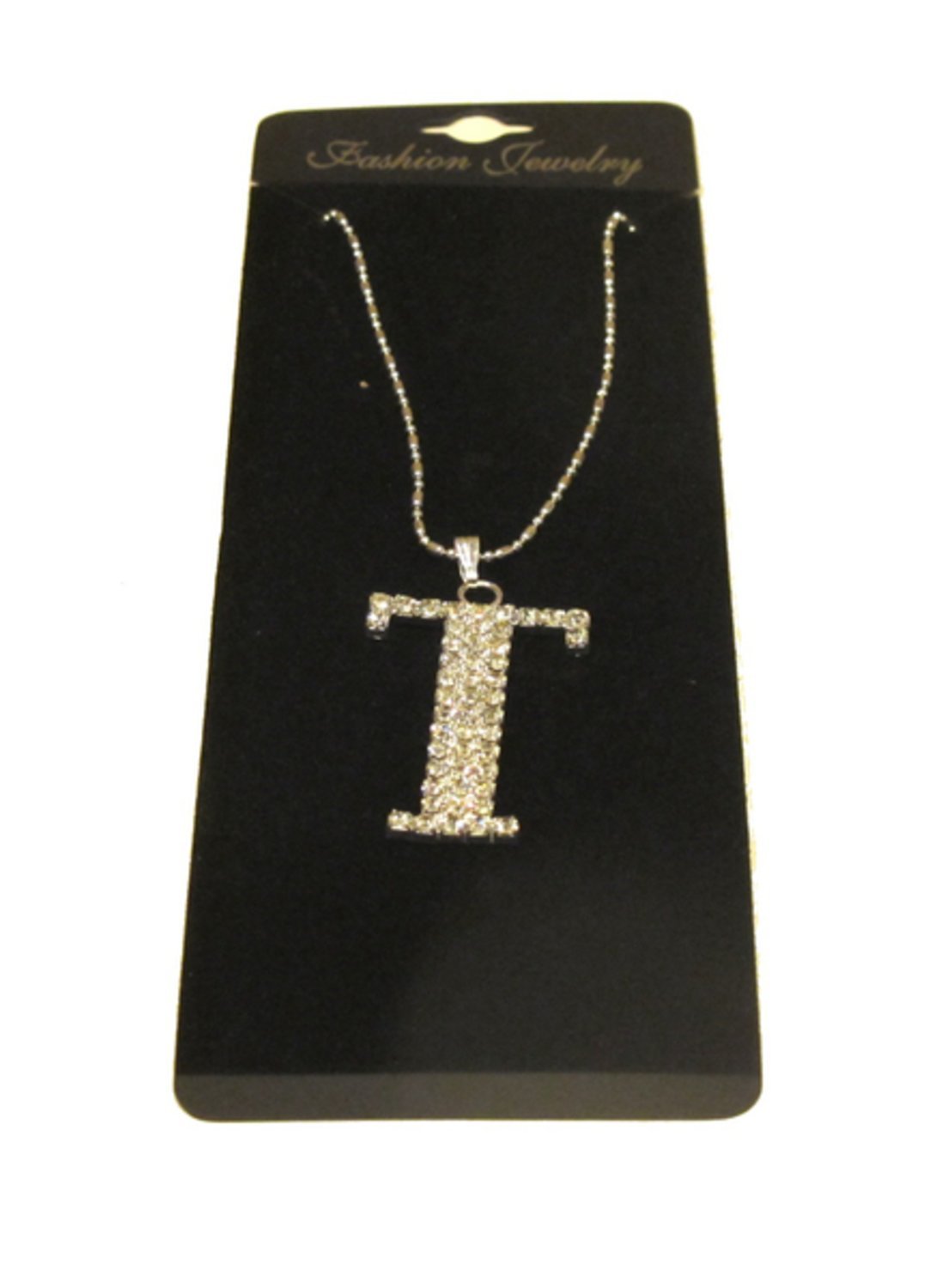 Necklace with the letter T