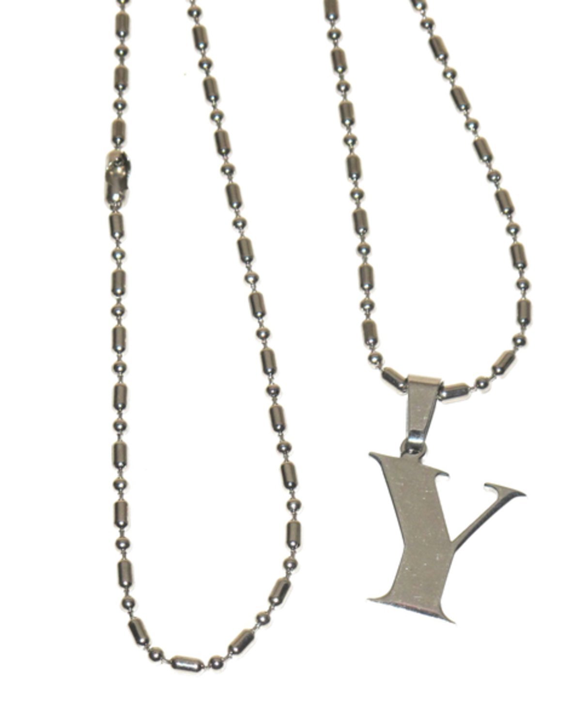 Necklace with the letter Y