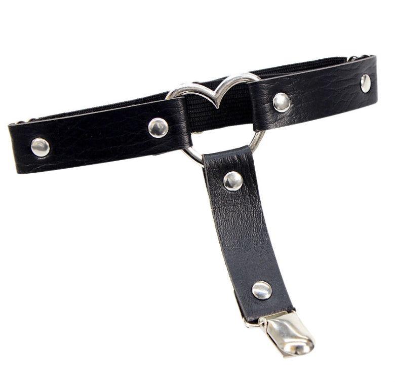 Hjärtformat strumpebandshållare - stil och funktion i ett