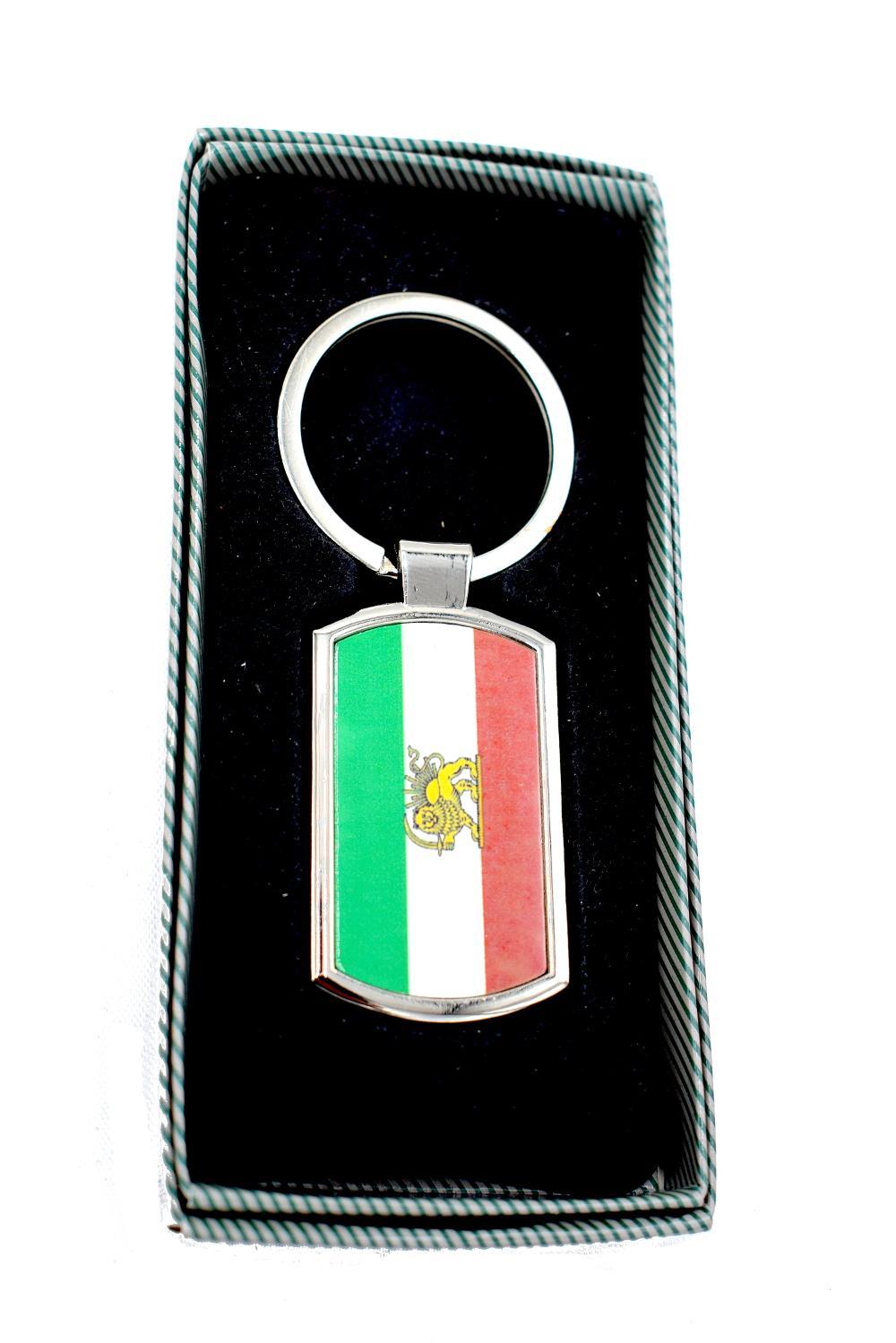 Irans flagga nyckelring – produktbild – Hiprock