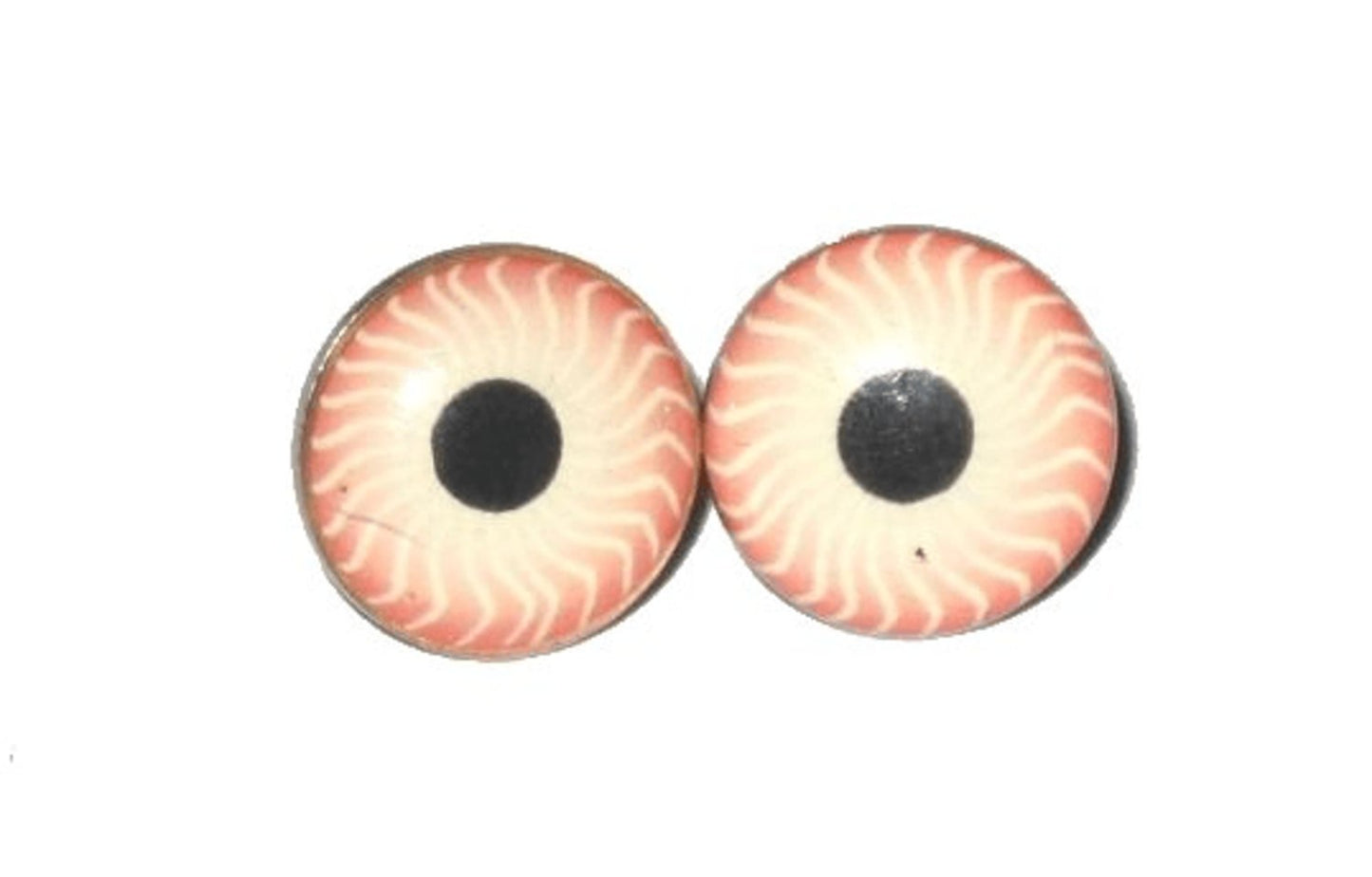 Button earring