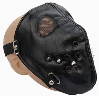 Lädermask med nitar – produktbild – Hiprock