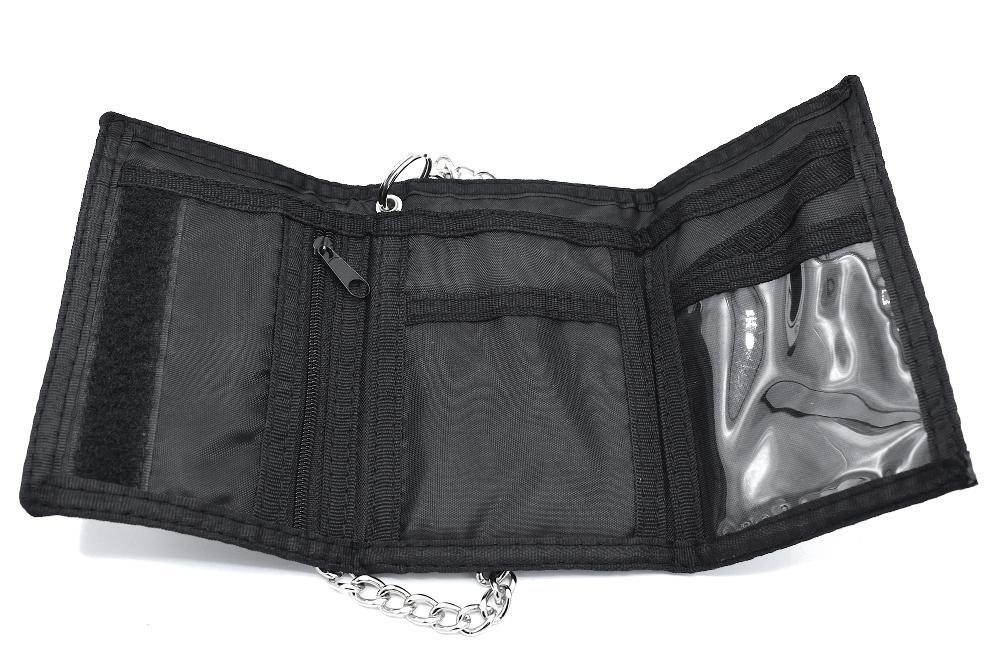 Malteserkors plånbok svart – produktbild – Hiprock