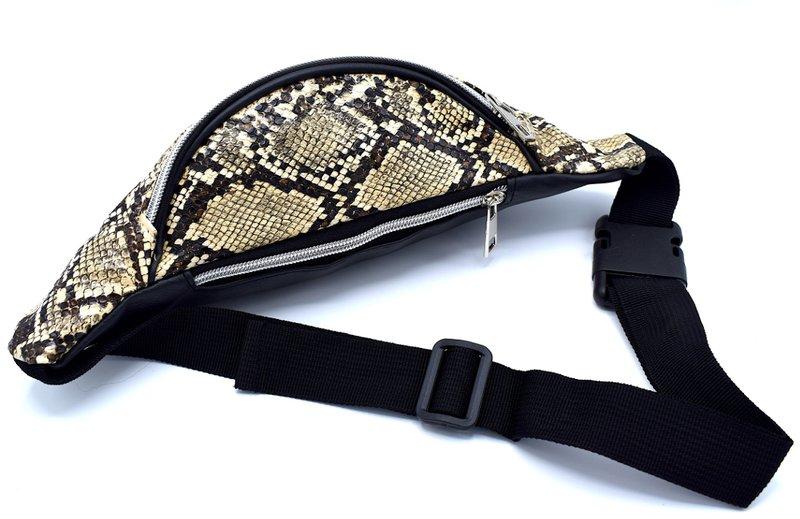 Waist bag snake pattern - Stomach bag