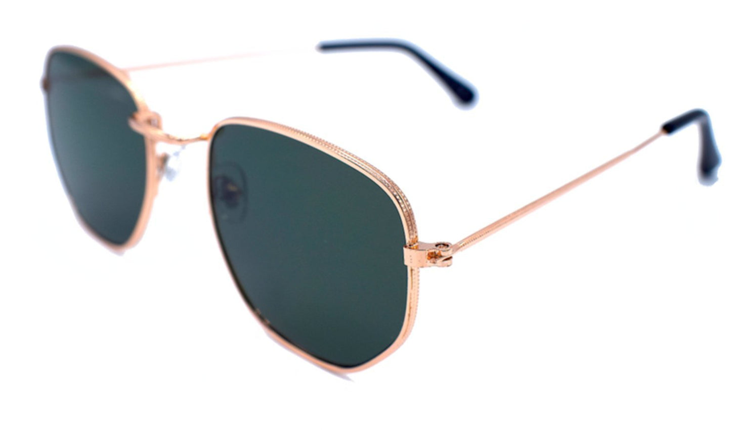 Dark green Rage sunglasses