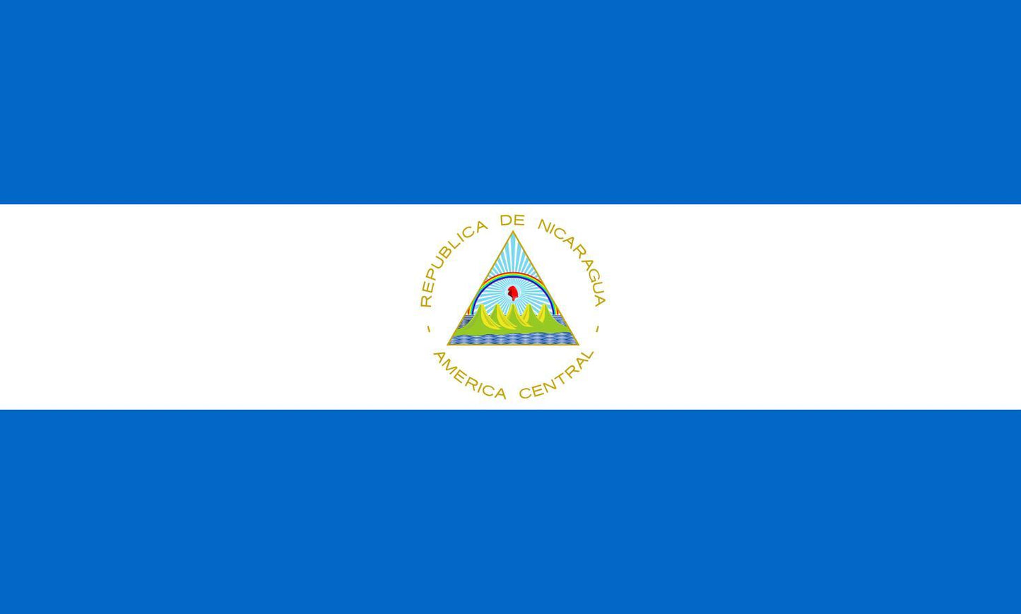 Nicaragua flagga – produktbild – Hiprock