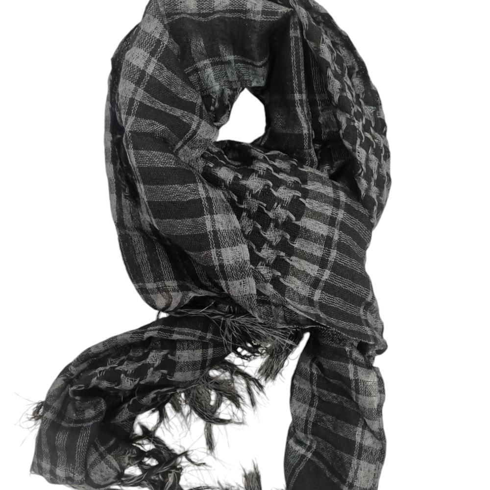 Palestinasjal - Grå och vit – produktbild – Hiprock