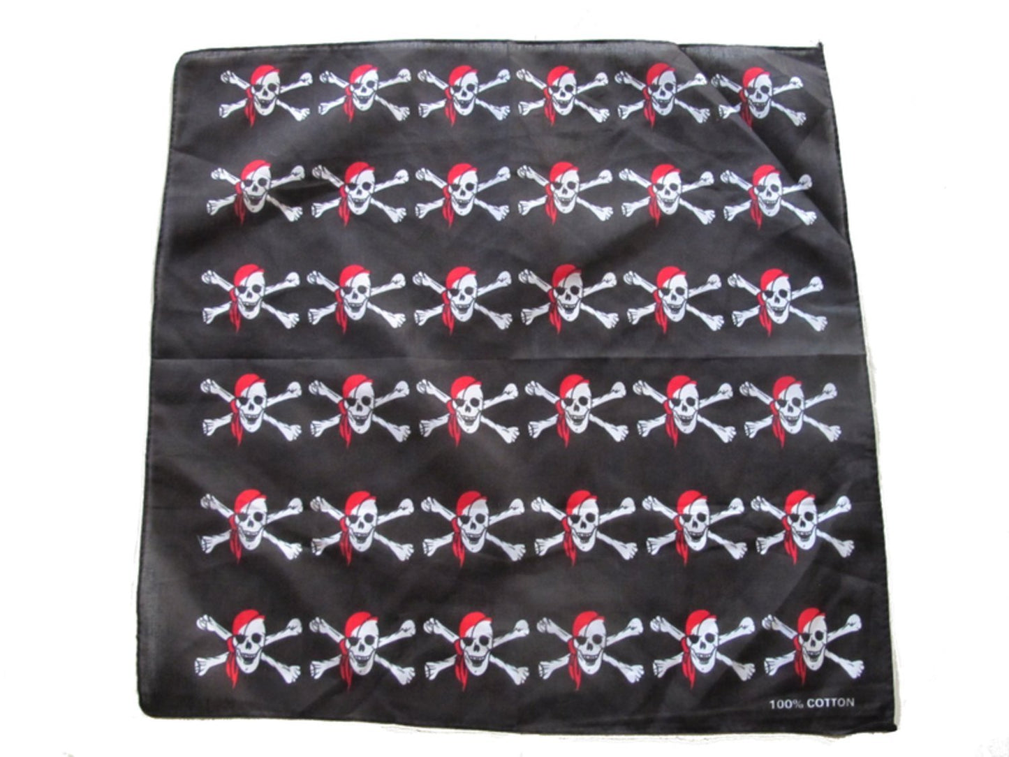 Pirat Döskalle Bandana Scarf – produktbild – Hiprock