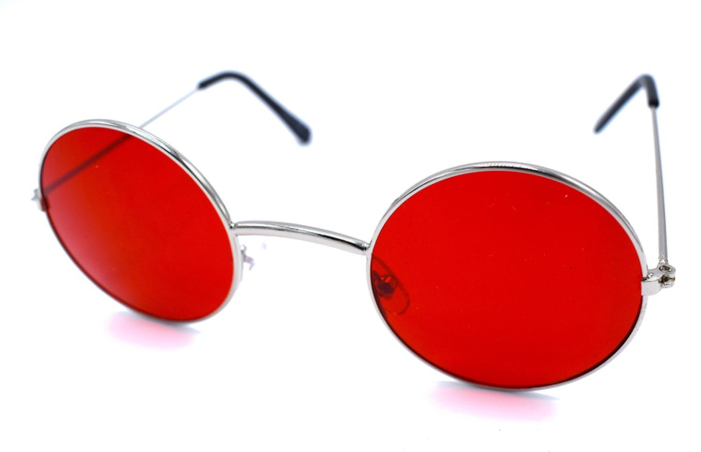 Punaiset pyöreät aurinkolasit - Kost