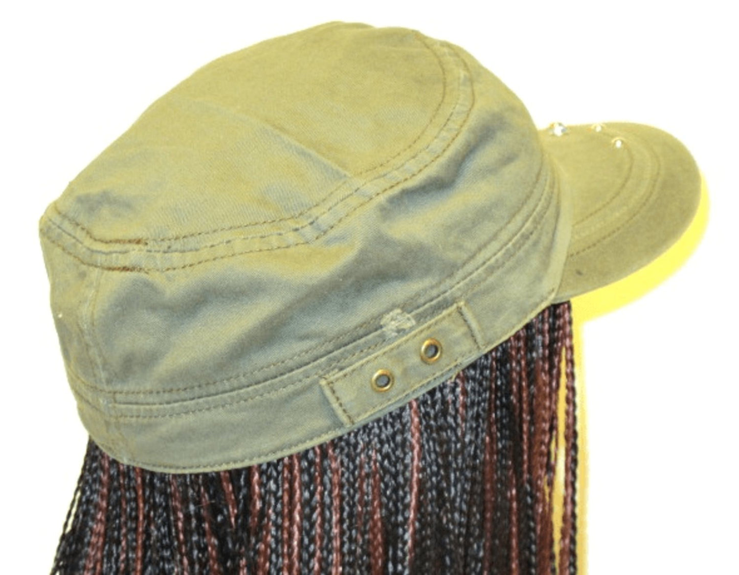 Kapinallisten lippis - sotilaallinen vihreä