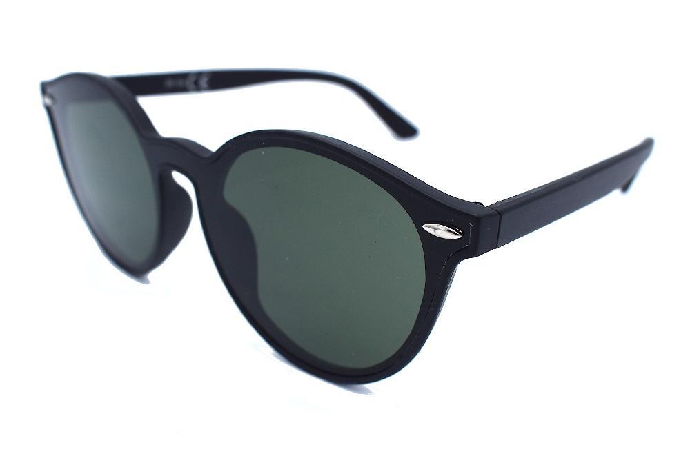 Retro solglasögon - svart/grön – produktbild – Hiprock