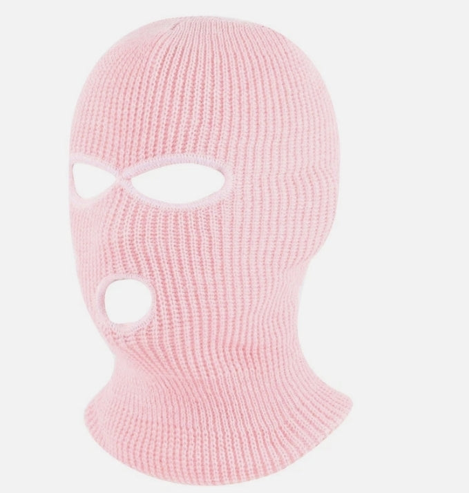 Rånarluva – Stickad Balaclava med Attityd