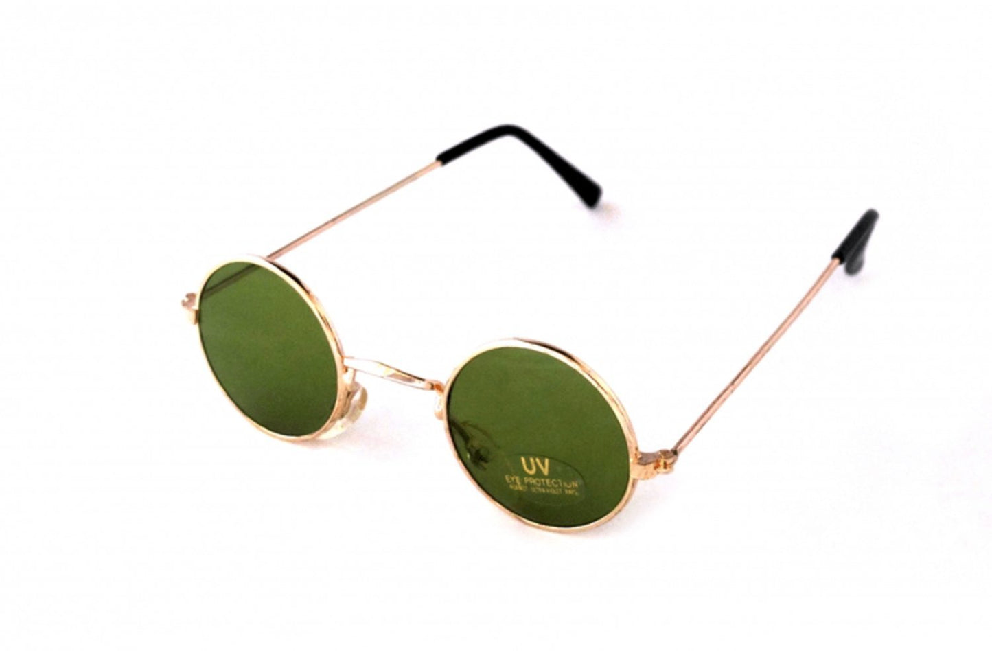 Roliga runda gröna glasögon linser-mini – produktbild – Hiprock