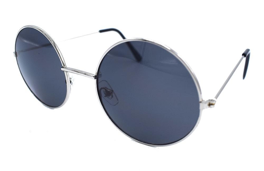 Round sunglasses - Silver/smokey