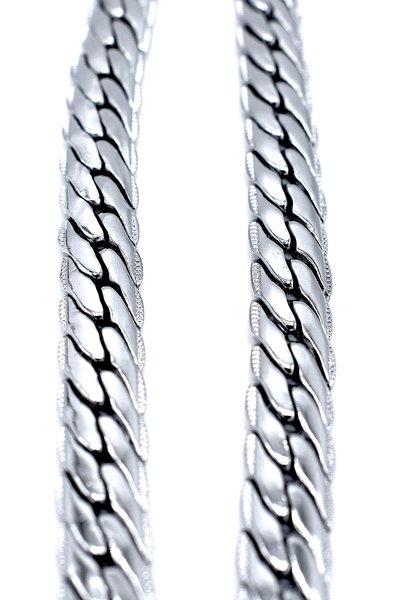 Silverfärgade kedjehalsband – produktbild – Hiprock