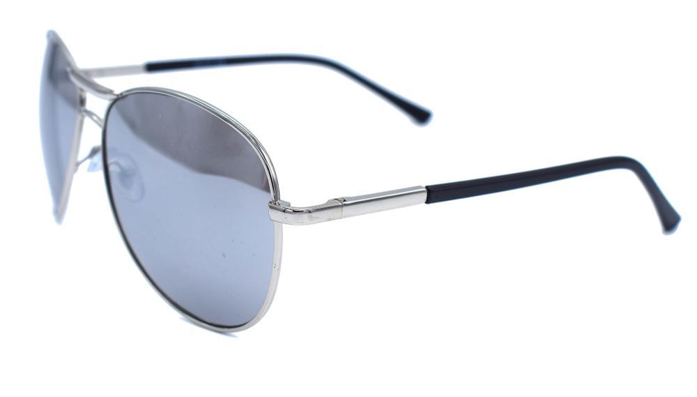 Silver/spegel solglasögon