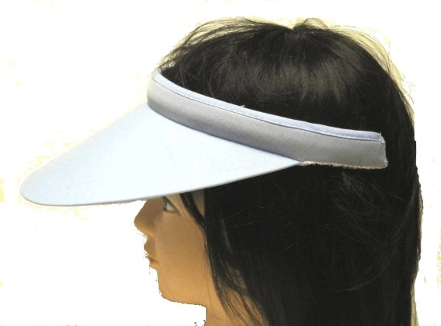 Visiirikorkki vaaleansininen