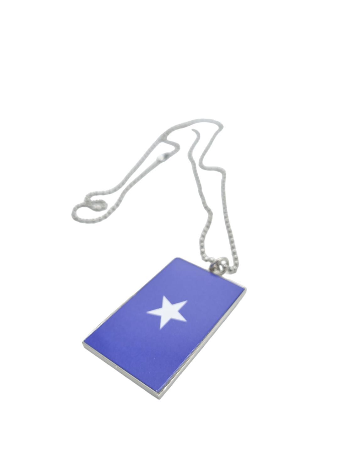 Somalia flag necklace