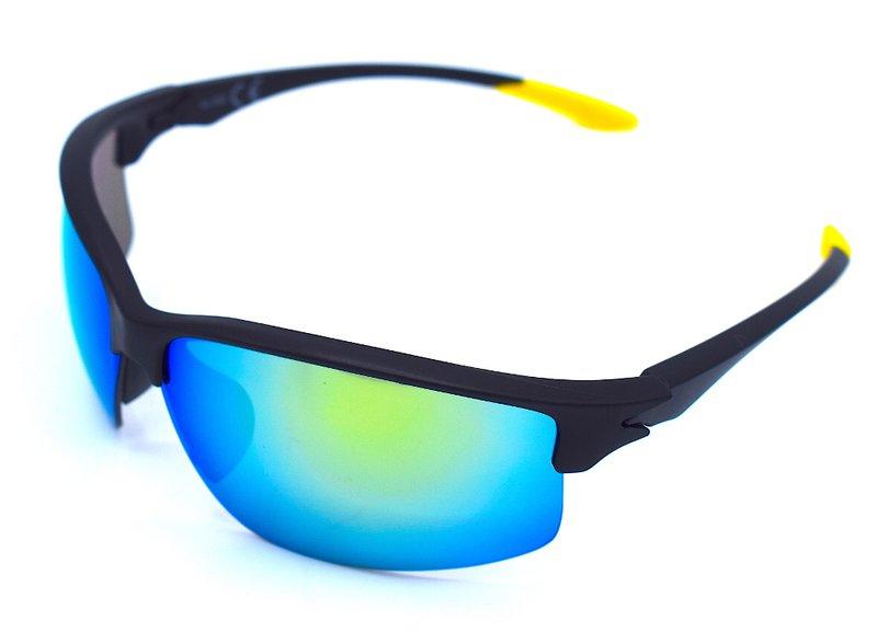Urheilulasit - musta/keltainen