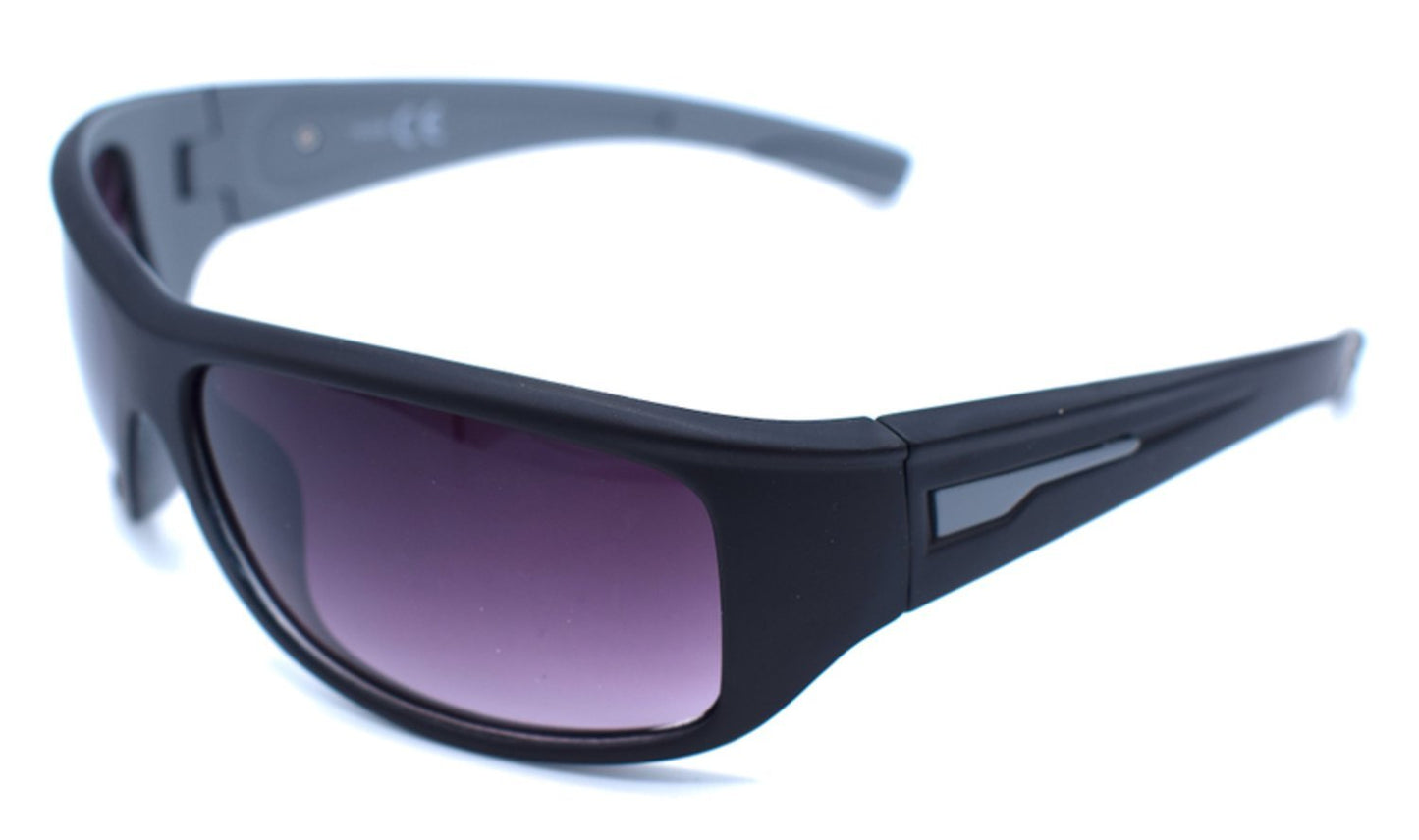 Urheilulasit musta/harmaa - Bravo