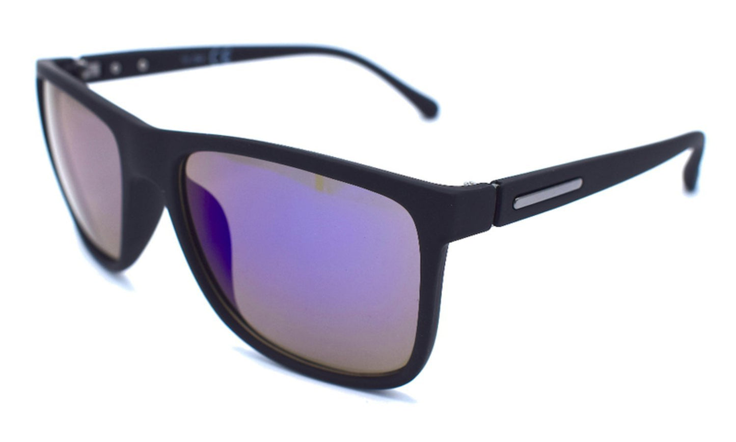 Svarta Retro solglasögon - Blålins – produktbild – Hiprock