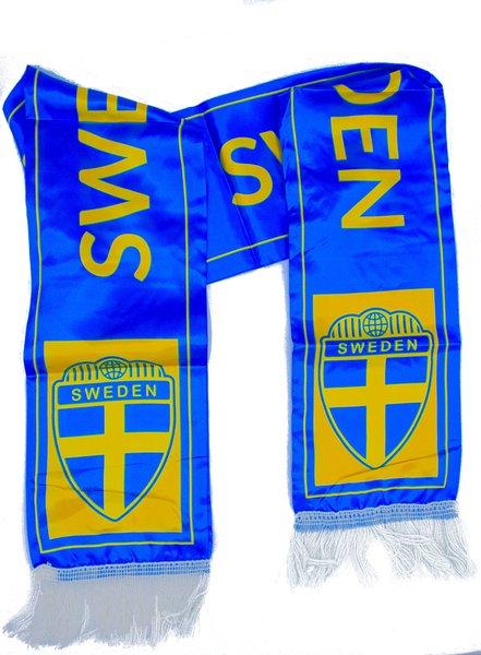 Sverige halsduk- Sweden scarf – produktbild – Hiprock