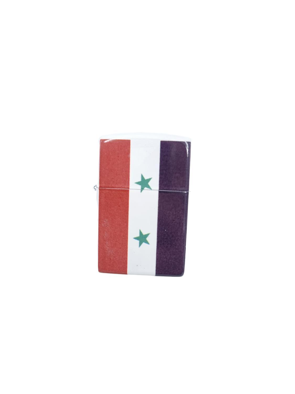 Syrien flagga bensintändare – produktbild – Hiprock