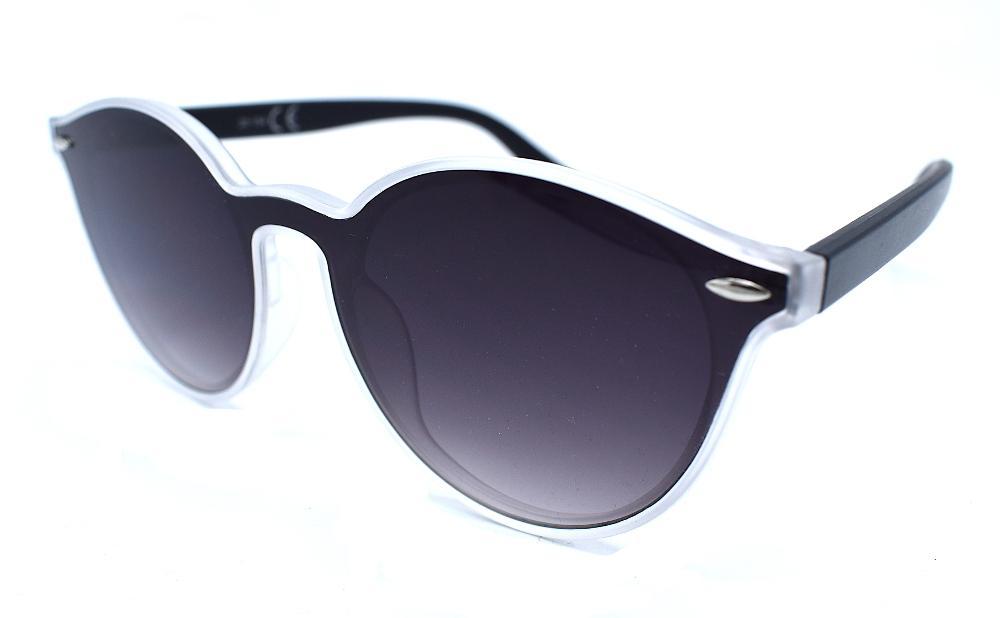 Voyage retro solglasögon - svart/vit – produktbild – Hiprock