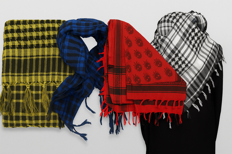 Palestinasjalar – Accessoarer