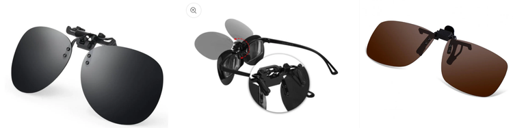 Clip On Solglasogon – Solglasögon