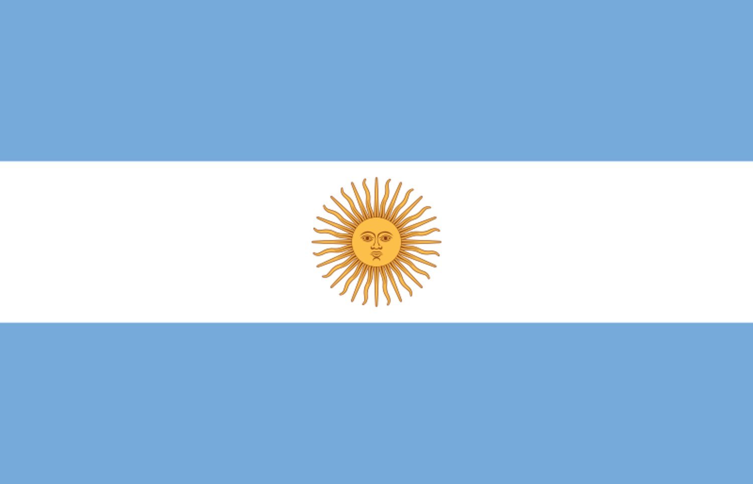 Argentina flagga –  produktbild – Hiprock