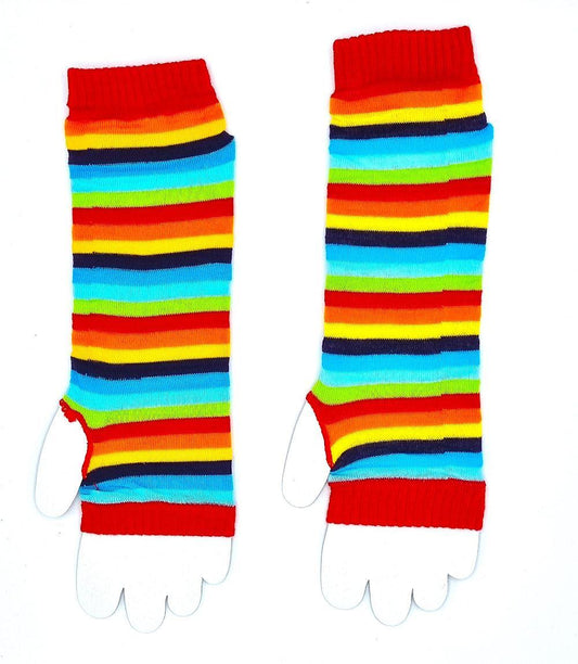 Arm warmers - Wrist warmers - Striped