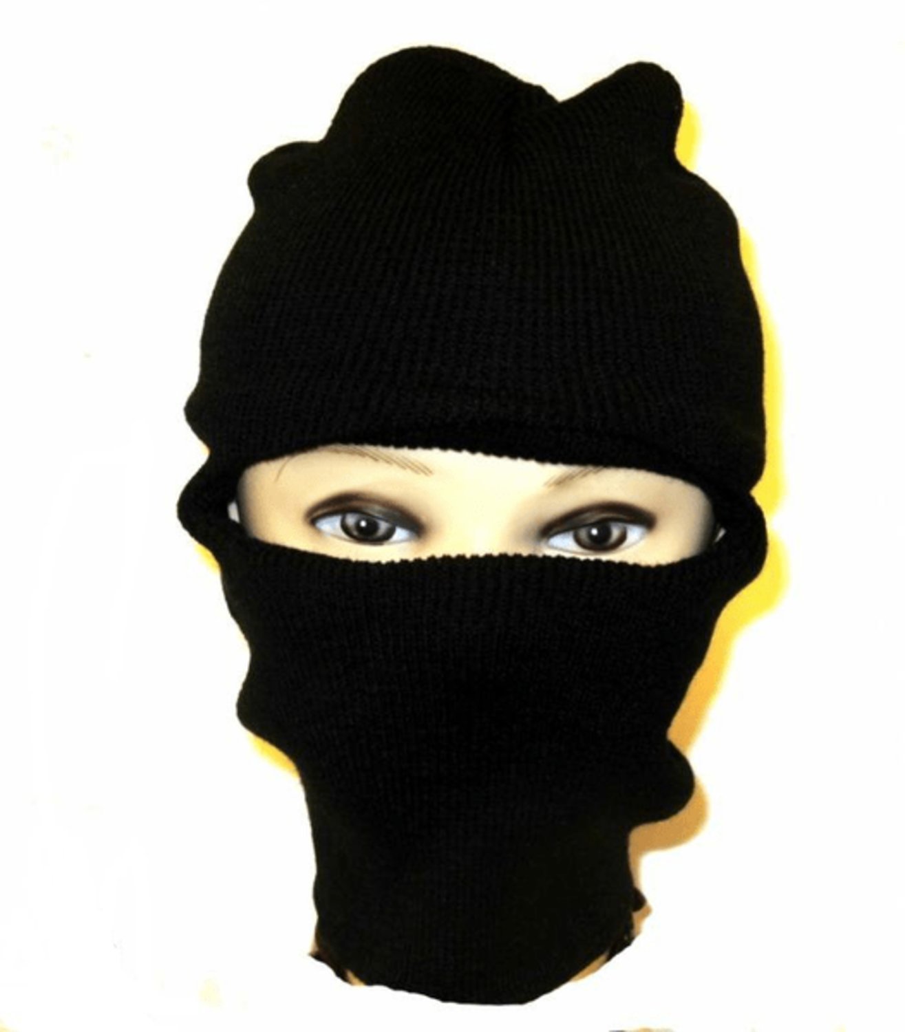 Balaclava mössa - Skidmask svart –  produktbild – Hiprock
