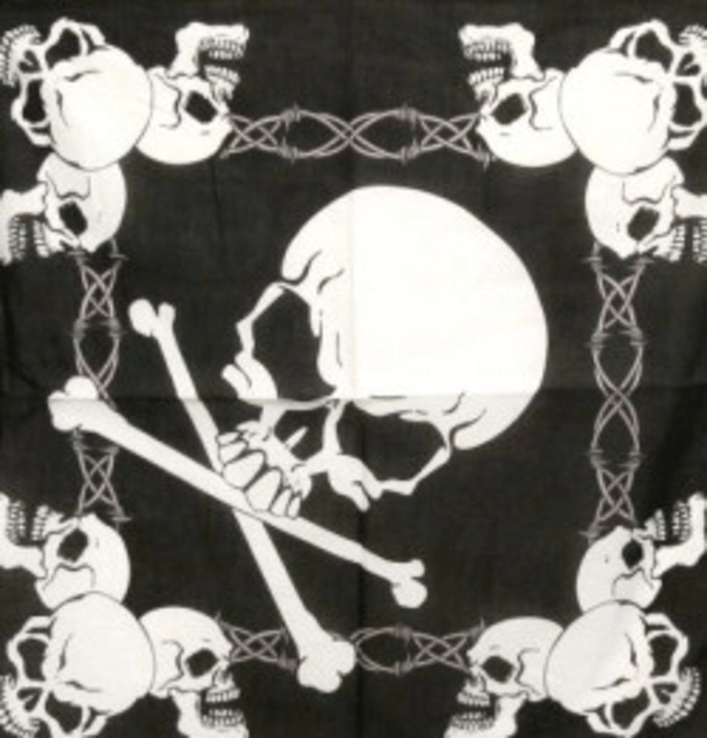 Bandana - Dödskallar –  produktbild – Hiprock