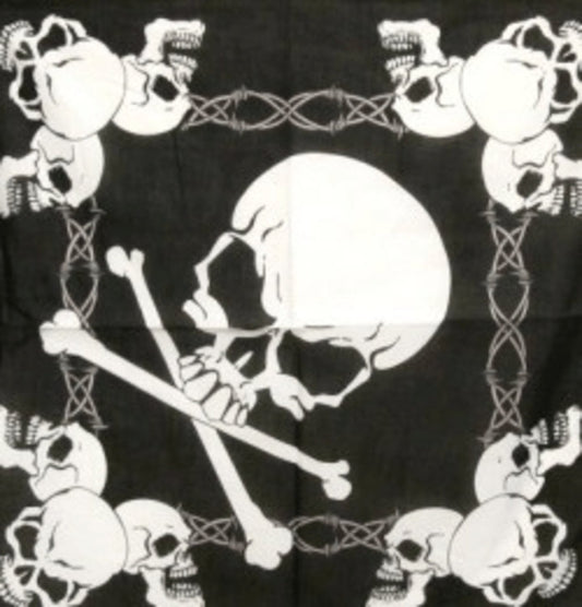 Bandana - Dödskallar –  produktbild – Hiprock