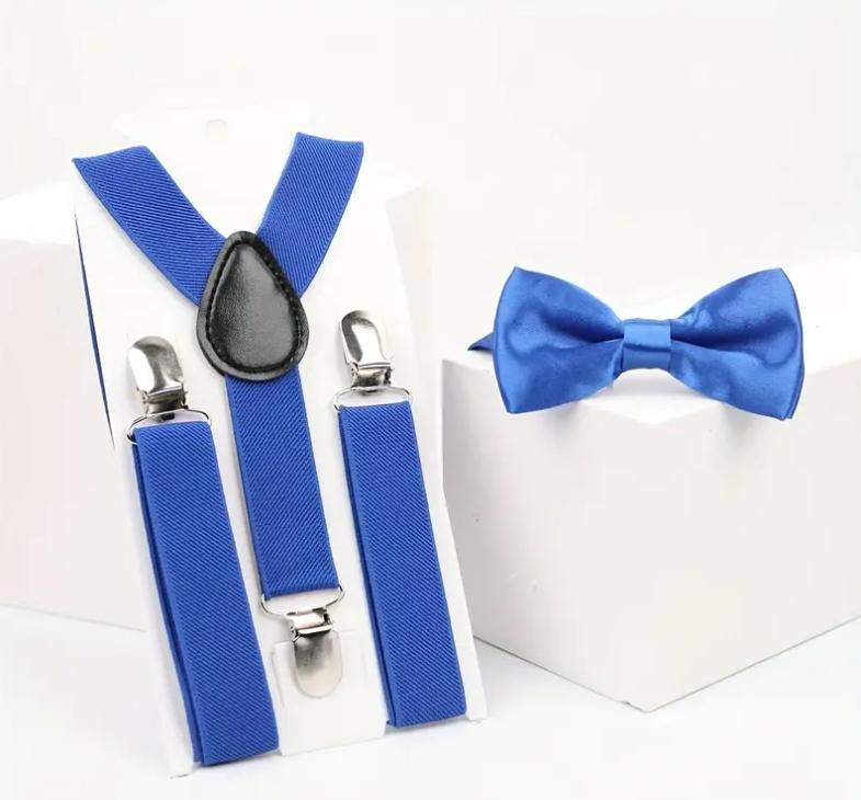 Barn Hängslen med Fluga - Flertal färger –  produktbild – Hiprock