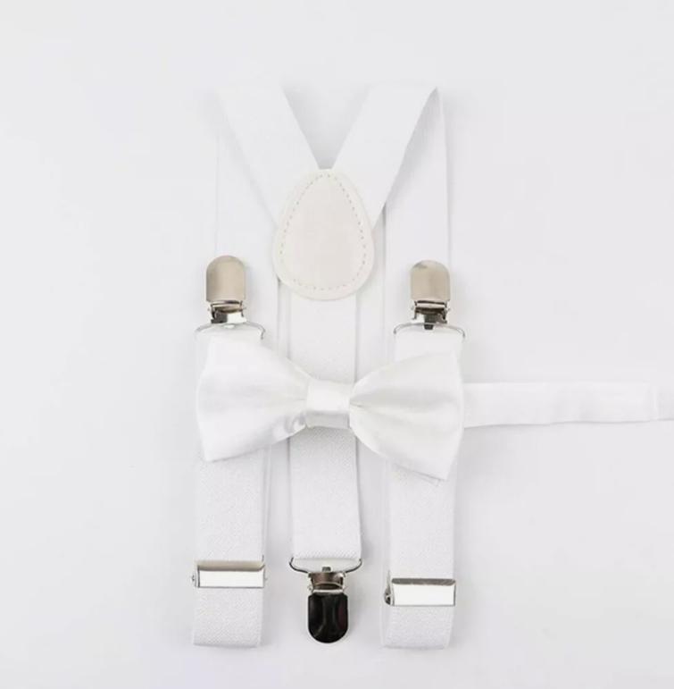 Barn Hängslen med Fluga - Flertal färger –  produktbild – Hiprock