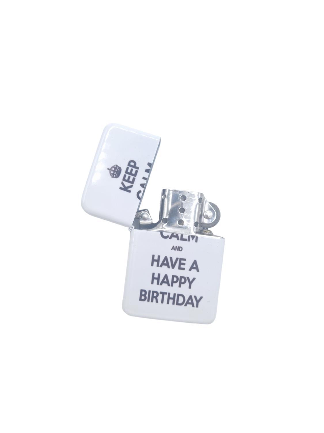 Bensintändare Have a happy birthday –  produktbild – Hiprock